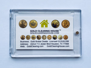 Gold Clearing House Business Card Gold Clearing House GCH Business Card Gold Clearing House Business Card